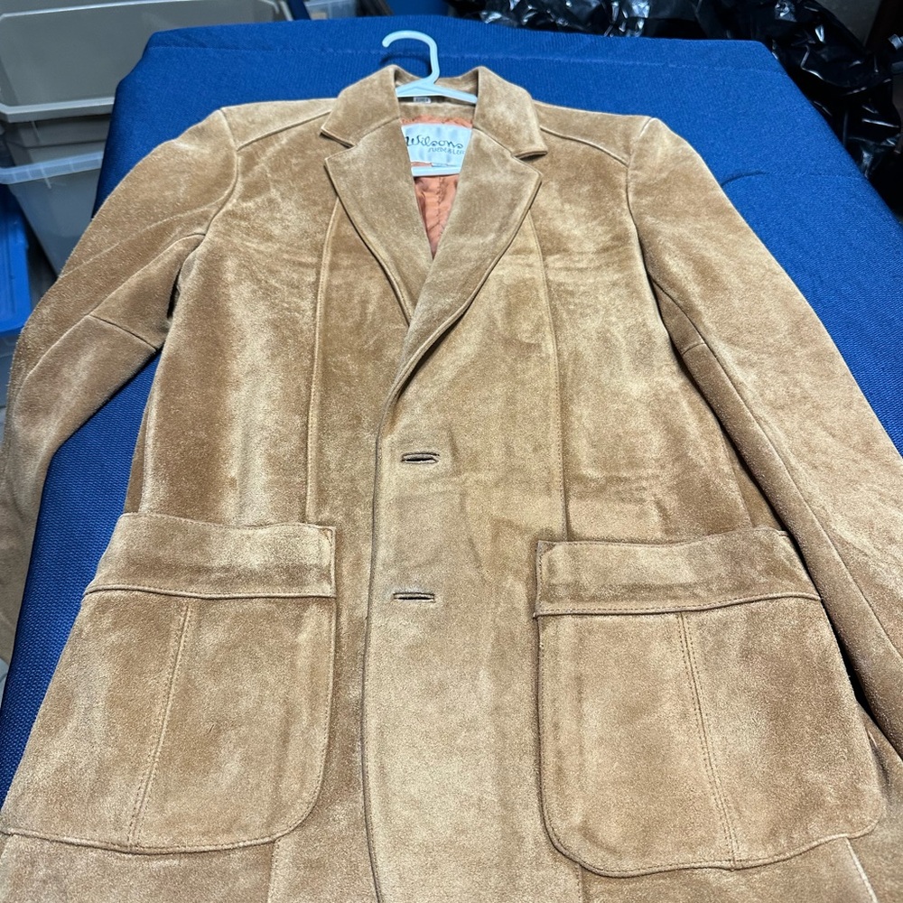 Tan Suede Men's Jacket